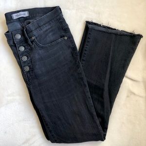 Madewell High Rise Jeans W/ Button Fly
